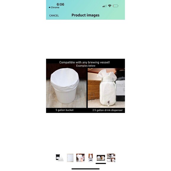 Cold Brew coffee filters - Picture 5 of 11